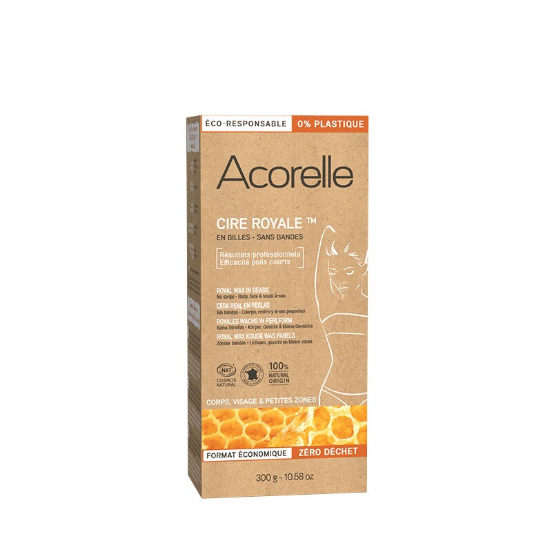 Ceara pentru epilat format bile, Acorelle, 300 g