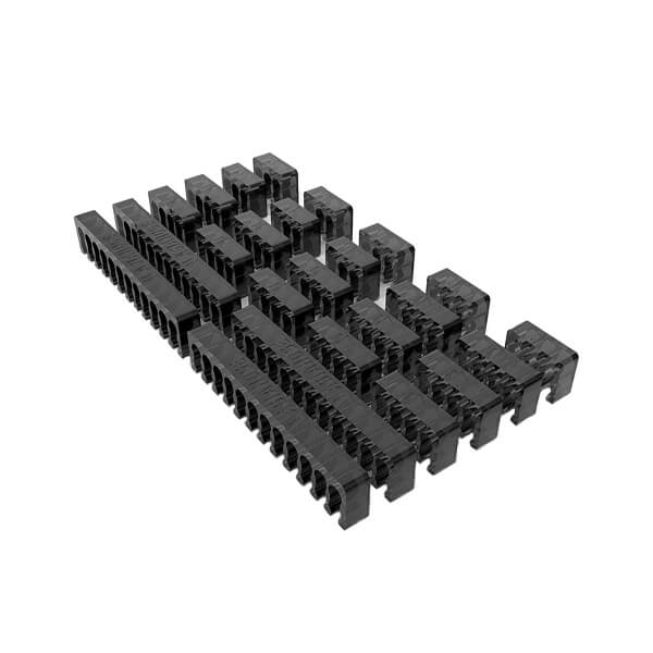 Set Organizatoare Cabluri Sleeve, AsiaHorse, 4 x 24pin(12+12), 12 x GPU 8Pin(4+4), 8 x GPU 6Pin(3+3), Black