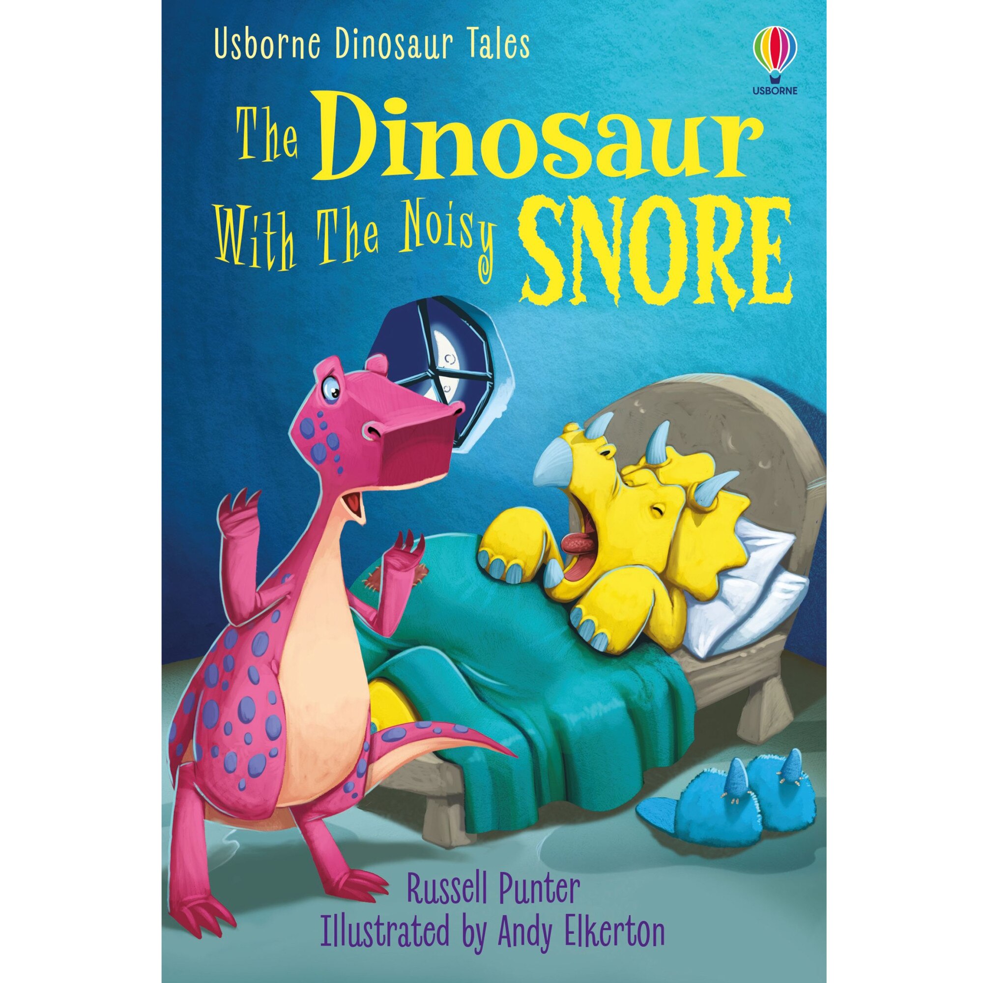Carte The Dinosaur With the Noisy Snore Usborne