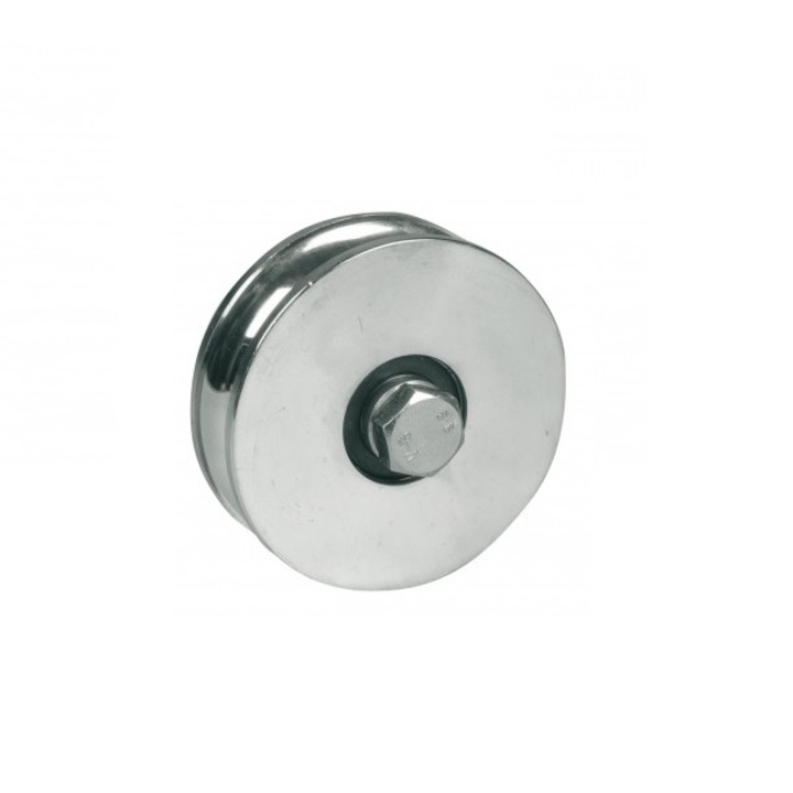 Roata cu rulment tip P pentru porti culisante, RRP60, diametru 60mm