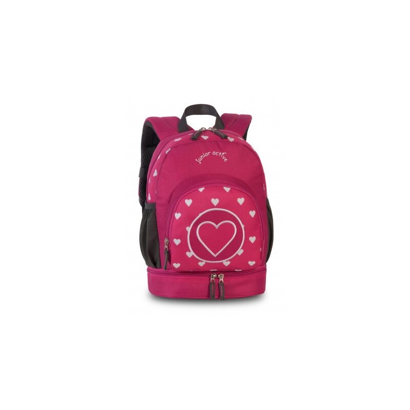 Rucsac copii Fabizio 21x12x31 cm Rosu/Roz