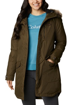 Columbia, Geaca lunga cu izolatie Suttle Mountain™, Verde oliv Columbia, Geaca lunga cu izolatie Suttle Mountain™, Verde oliv