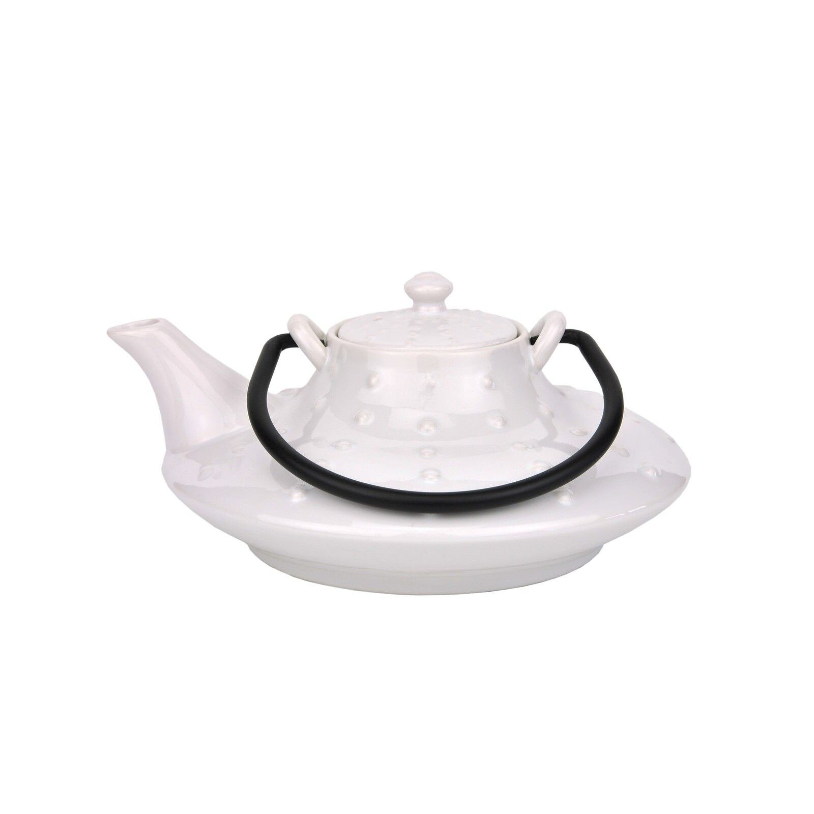 Ceainic Portelan Japonez HONSHU Alb