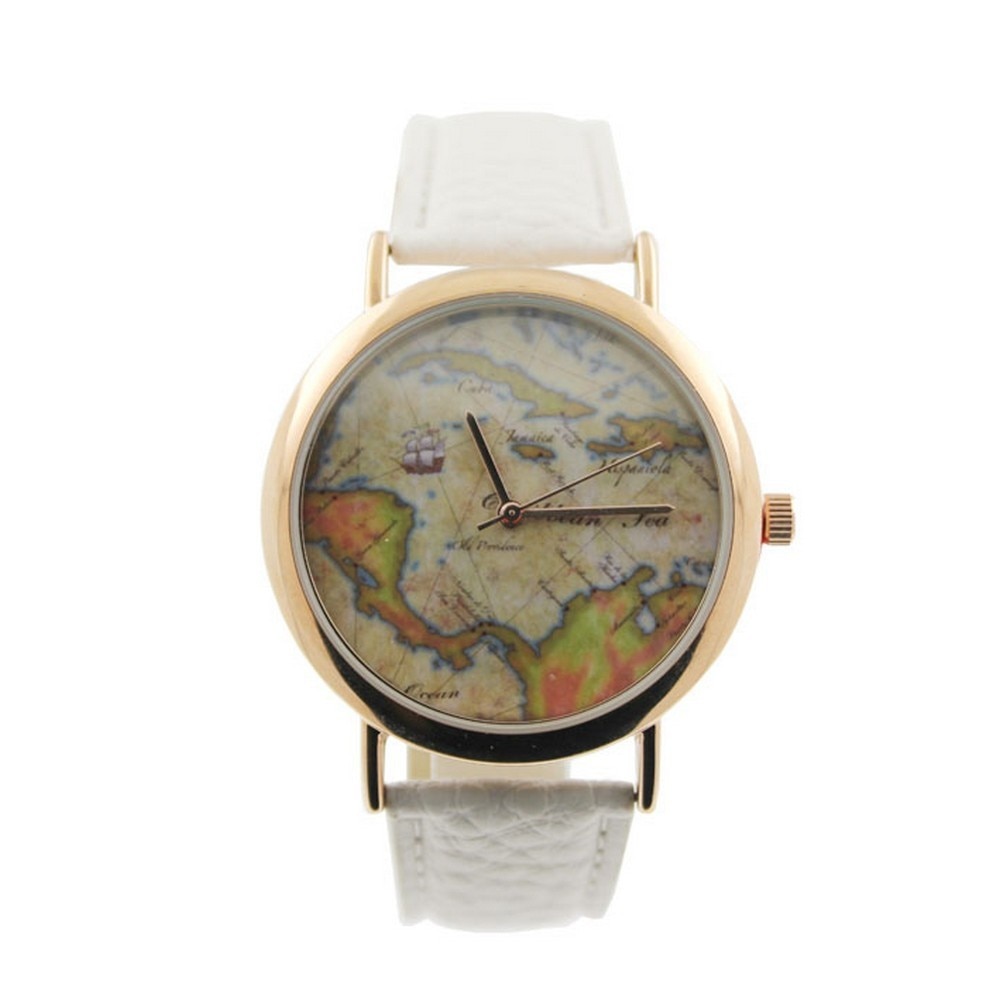 Ceas Dama - Crystal Blue -Surfing Maps