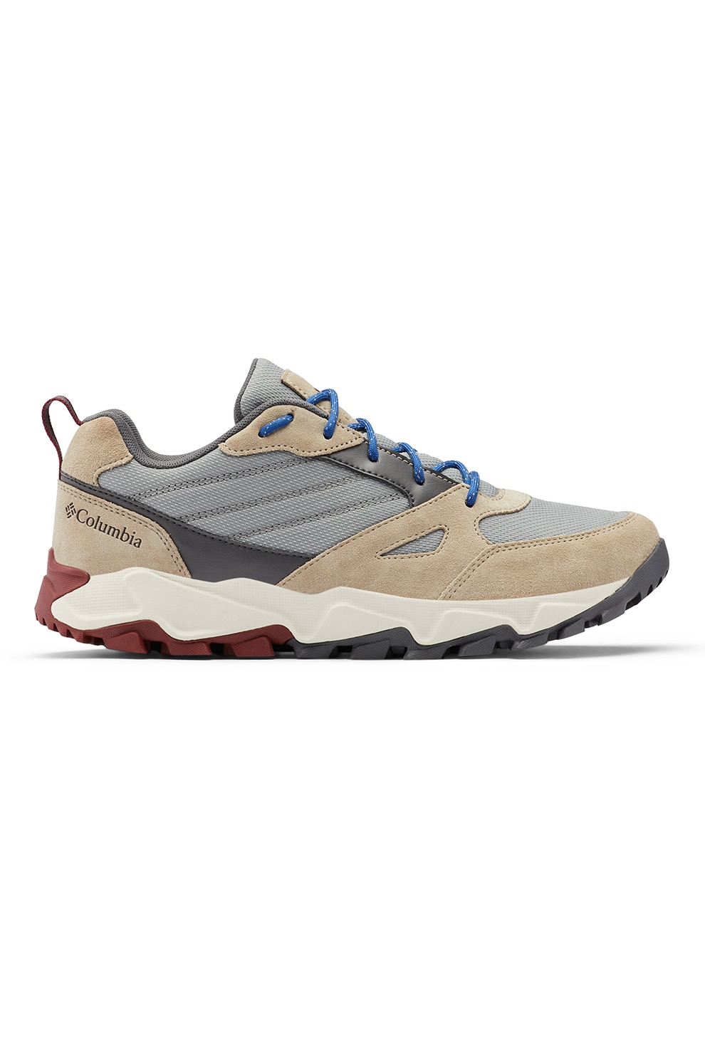 Columbia, Pantofi sport cu model colorblock Ivo Trail, Bej/Gri