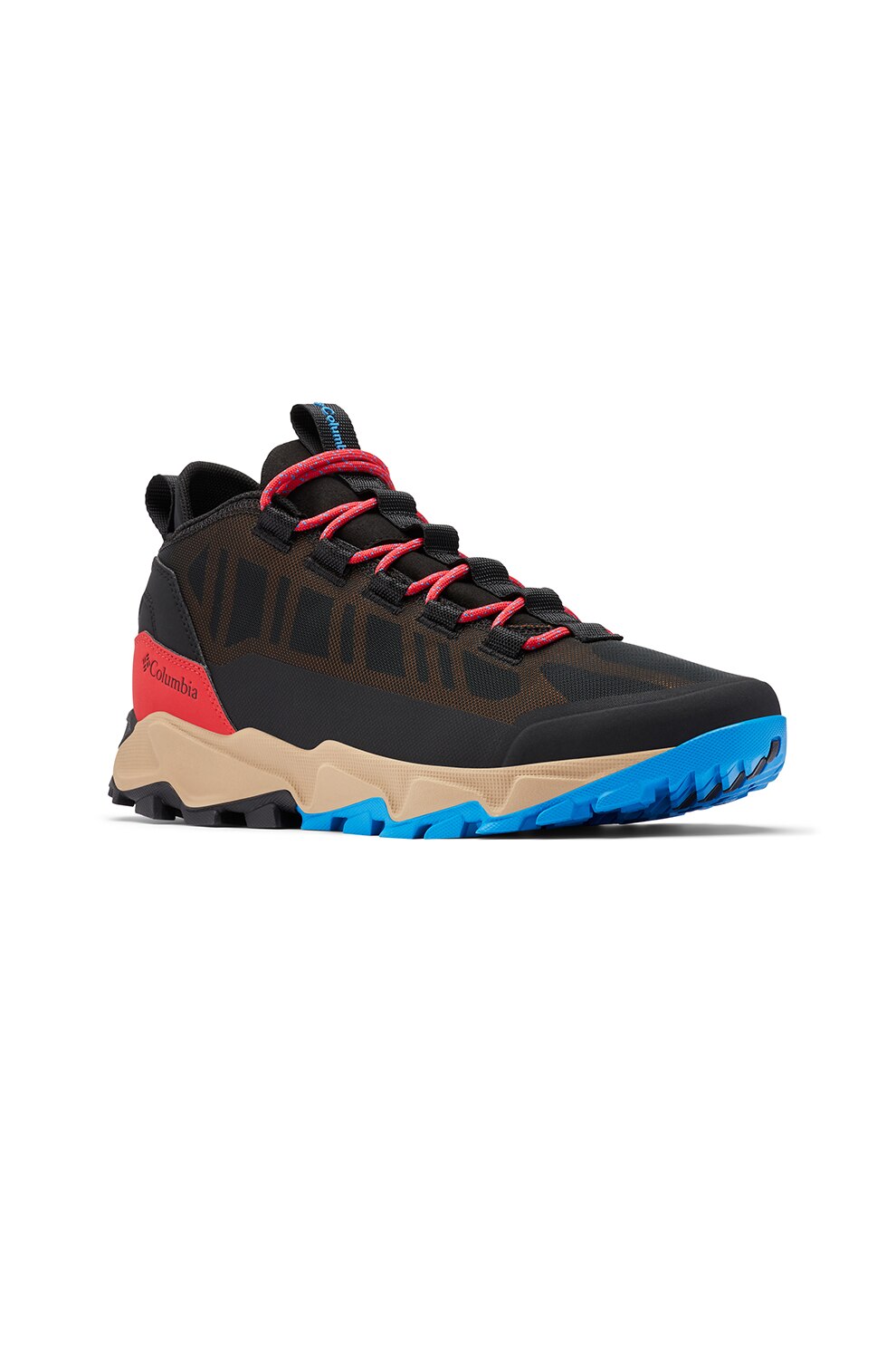 Columbia, Pantofi sport low-cut Flow™ Borough, Bleumarin/Rosu/Negru