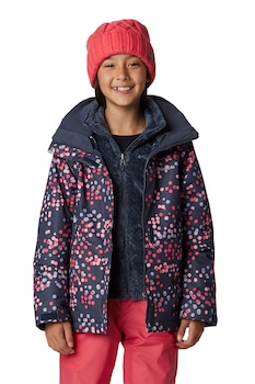 Columbia, Jacheta cu model reversibil, pentru trekking Interchange, Bleumarin, Roz/Rosu Columbia, Jacheta cu model reversibil, pentru trekking Interchange, Bleumarin, Roz/Rosu