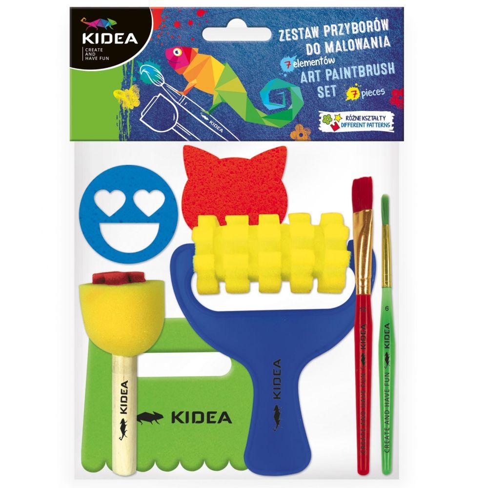 Set pictura, KIDEA, pentru copii, A, 7 piese