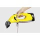 Aspirator pentru geamuri, rezervor apa murdara 100 ml, sticla cu pulverizator si laveta, acumulator, incarcator, indicator LED