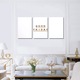 Set Tablouri Multicanvas 3 piese, Art Star, Good Friday, Mesaje, Panza pe cadru de lemn, Decoratiuni Moderne pentru Casa, 3 x 40 x 60 cm