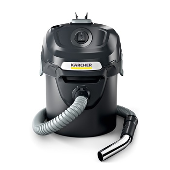 Aspirator pentru cenusa, fara sac, aspirare uscata, furtun de aspirare de 1 m, recipient metalic de 14 l, 600 W, negru Aspirator pentru cenusa, fara sac, aspirare uscata, furtun de aspirare de 1 m, recipient metalic de 14 l, 600 W, negru