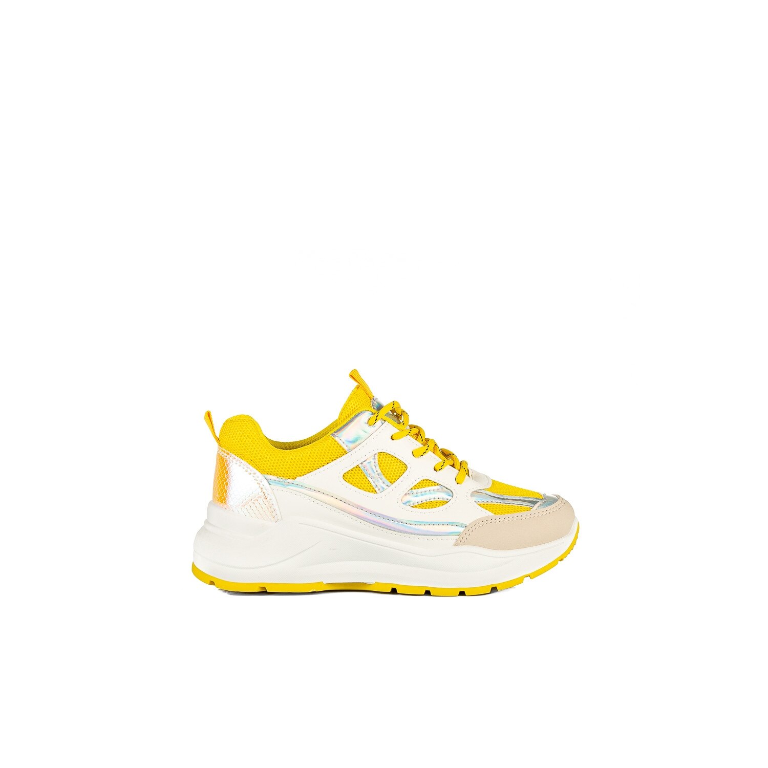 Pantofi sport dama Emelia, Galben