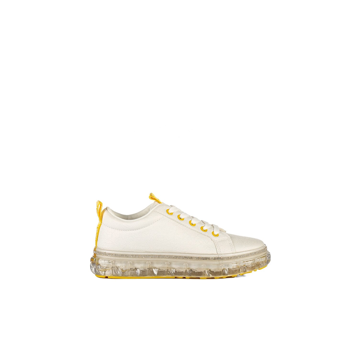 Pantofi sport dama Medana, Galben