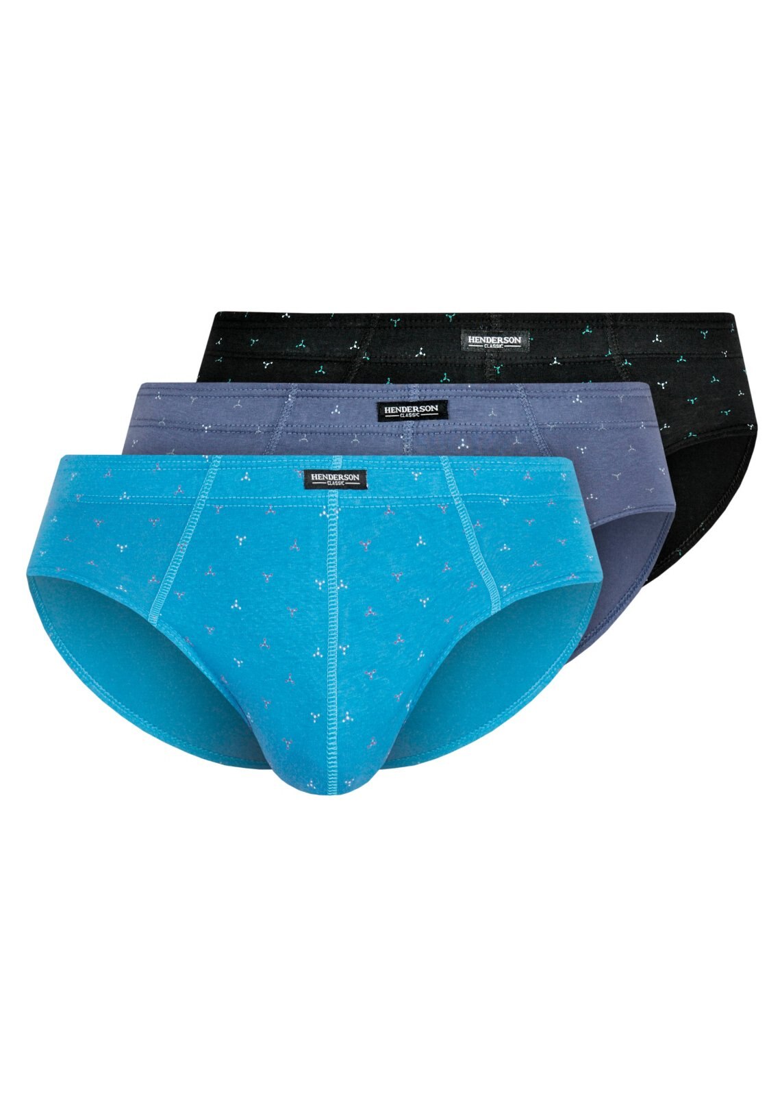 Set 3 perechi de chiloti pentru barbati, Henderson Classic K554, Multicolor