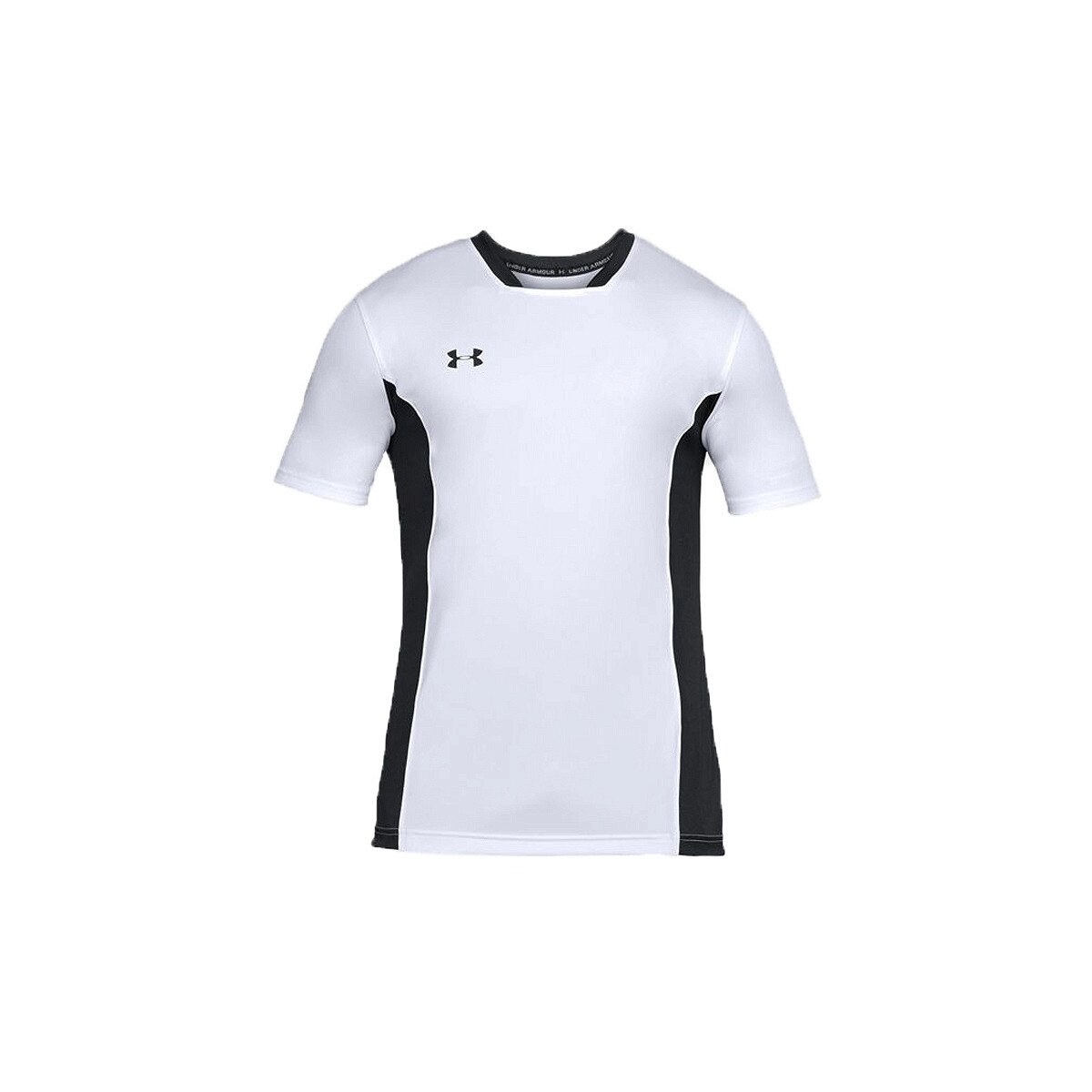 Tricou de antrenament Under Armour Challenger II, Poliester, Alb/Negru, S