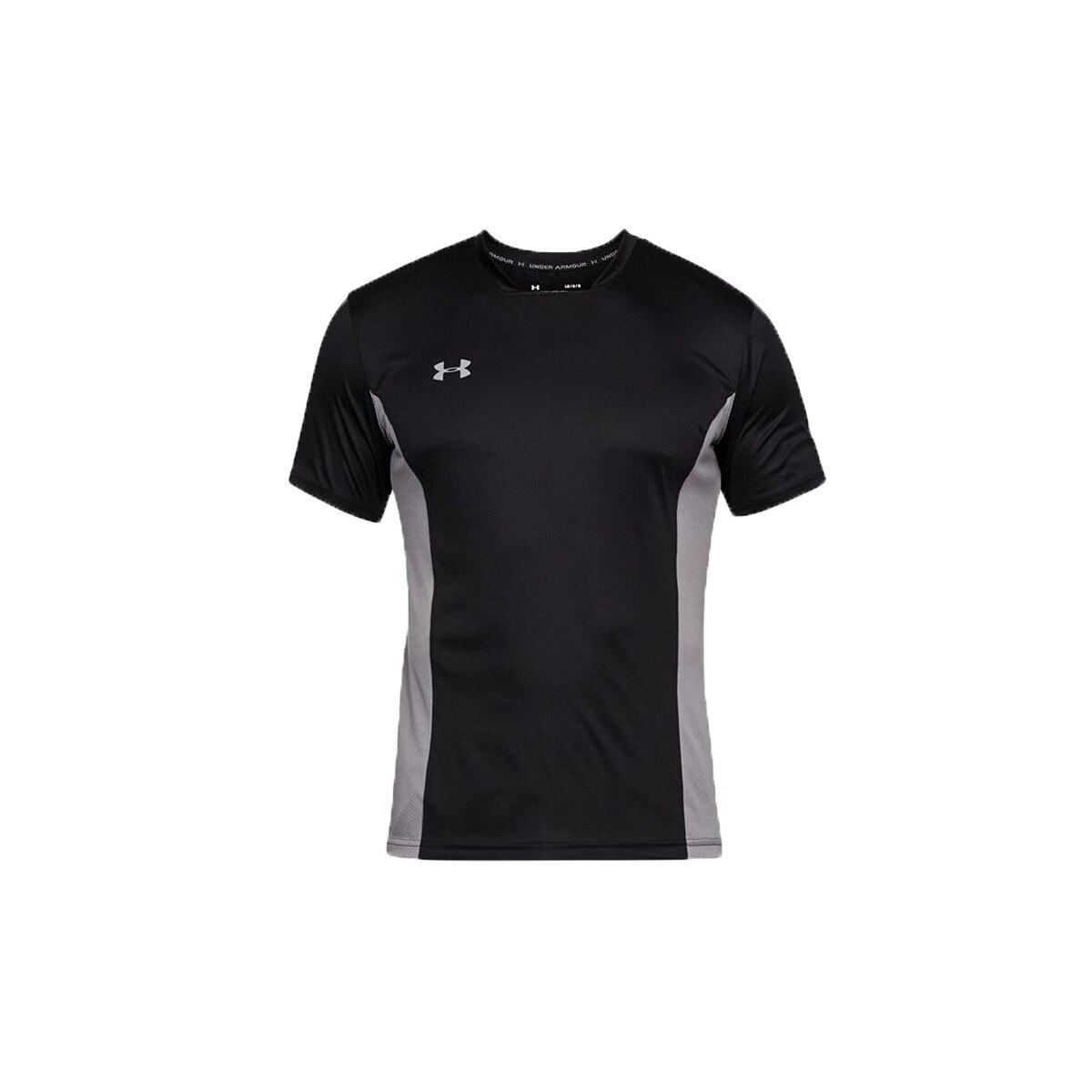 Tricou de antrenament Under Armour Challenger II, Poliester, Negru/Gri, S