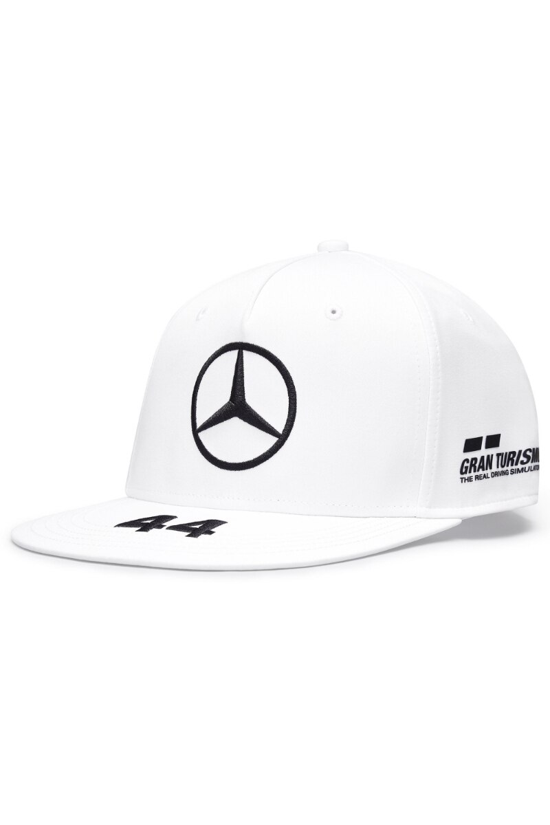 Sapca Mercedes AMG Petronas Lewis Hamilton, Poliester, Alb - eMAG.ro