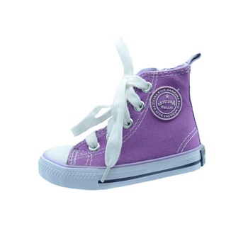 Bascheti din panza pentru fete American Club SSBM-23, Mov 26 EU Bascheti din panza pentru fete American Club SSBM-23, Mov 26 EU