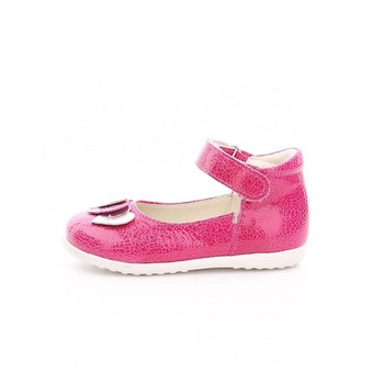 Pantofi ortopedici din piele pentru fete Emel E 1917-3, Fucsia 18 EU Pantofi ortopedici din piele pentru fete Emel E 1917-3, Fucsia 18 EU