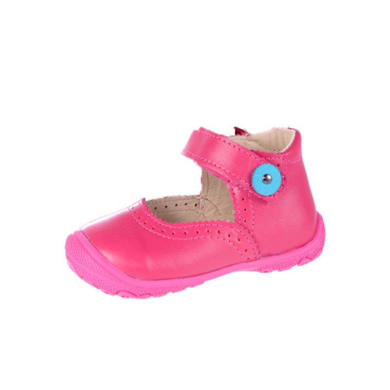 Pantofi ortopedici din piele naturala pentru fete Mrugala N2136-44 N, Fucsia 1487