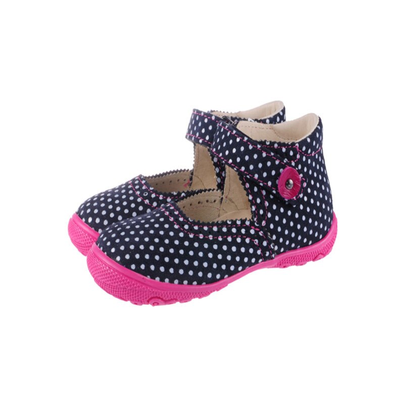 Pantofi ortopedici din piele naturala pentru fete Mrugala D2136-44 D, Bleumarin 25 EU