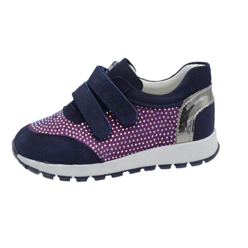 Pantofi ortopedici din piele pentru fete Small Foot POSF3-27, Mov 27 EU