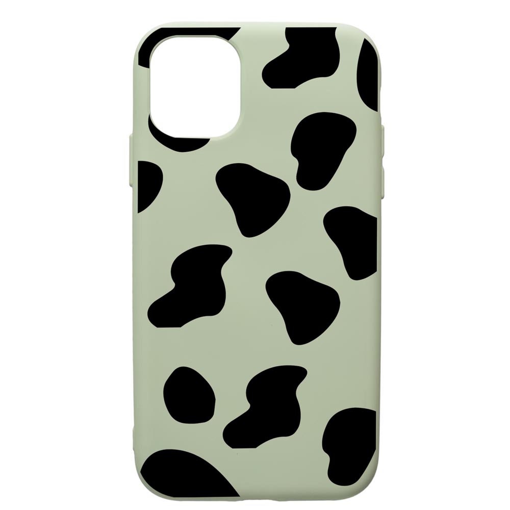 Husa Premium Silicon Compatibila Cu Apple iPhone 12 Pro, Panda, cu interiorul din material textil, protectie camera, Beryl, PGR784