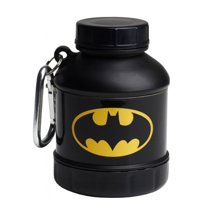 Smartshake Shaker Whey2Go, Batman, fekete, 110 ml