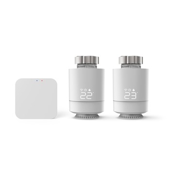 Hama Control incalzire WLAN, 2 termostate inteligente pentru radiatoare + control central Hama Control incalzire WLAN, 2 termostate inteligente pentru radiatoare + control central