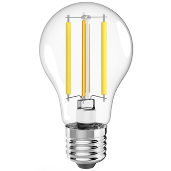 Lampa LED Hama WLAN, Retro, E27, 7W, fără hub, pentru control vocal si aplicație, Alb Lampa LED Hama WLAN, Retro, E27, 7W, fără hub, pentru control vocal si aplicație, Alb