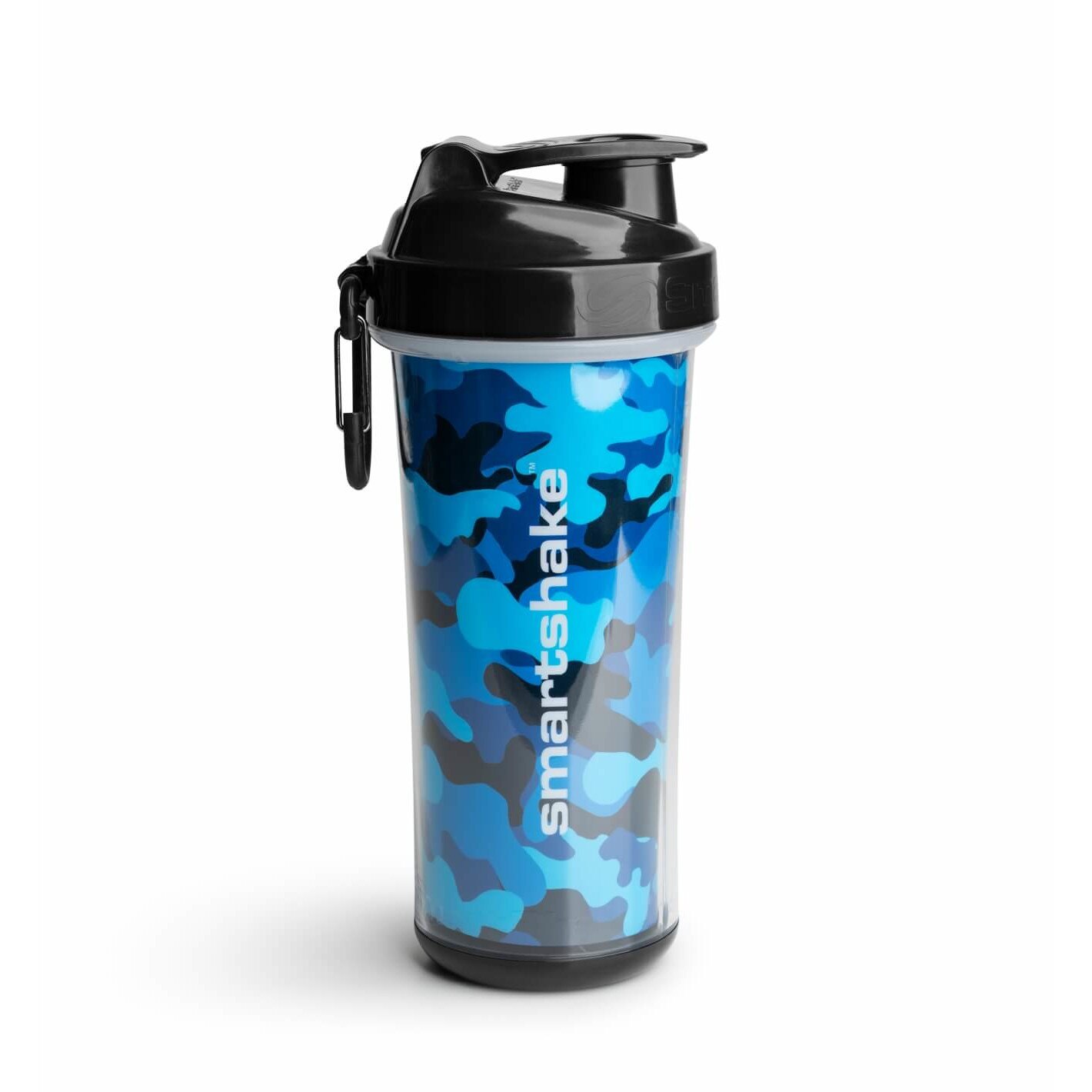 Shaker cu perete dublu Smartshake, Albastru, 750ml