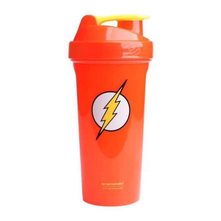 Shaker Smartshake Lite DC, The Flash, Portocaliu, 800ml