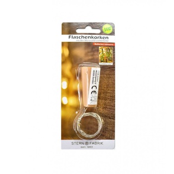 Ghirlanda lumini tip zana, micro fairy, Dop Sticla, 70 cm, 8 led-uri, alb cald Ghirlanda lumini tip zana, micro fairy, Dop Sticla, 70 cm, 8 led-uri, alb cald