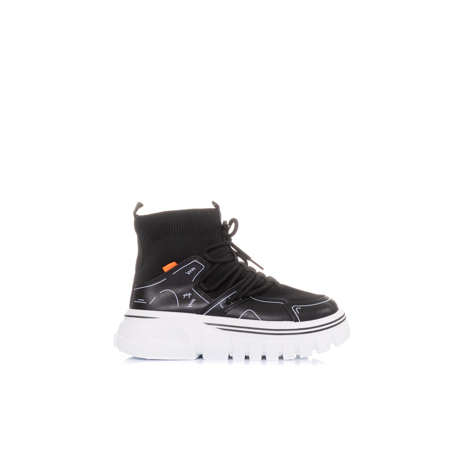 Pantofi sport dama Laryna, Negru