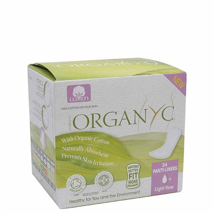 Organyc Tisztasági betét, 100% organikus pamut, 24 db