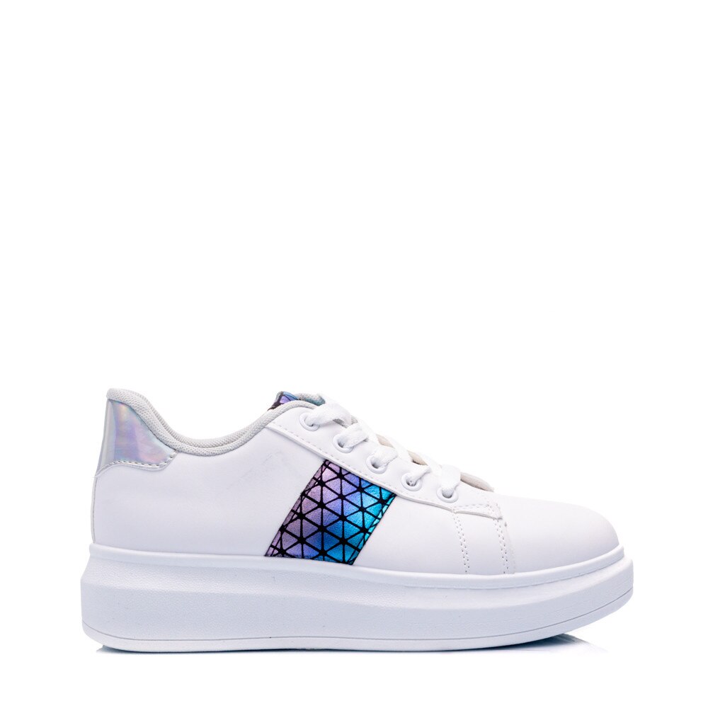Pantofi sport dama Jimena alb, Alb