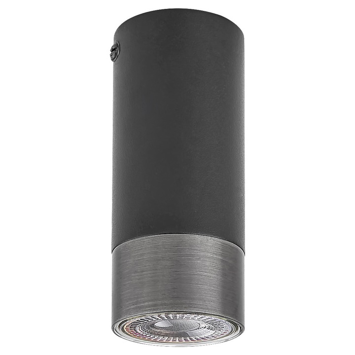 Аплик Rabalux, 1xGU10 max 5W, матово сиво, метал