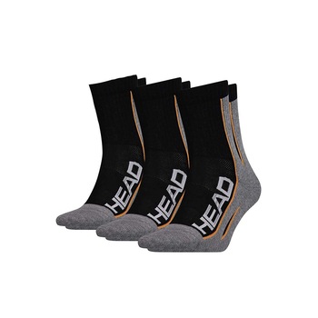 Set 3 perechi sosete sport barbati, Head, 43/46 Set 3 perechi sosete sport barbati, Head, 43/46
