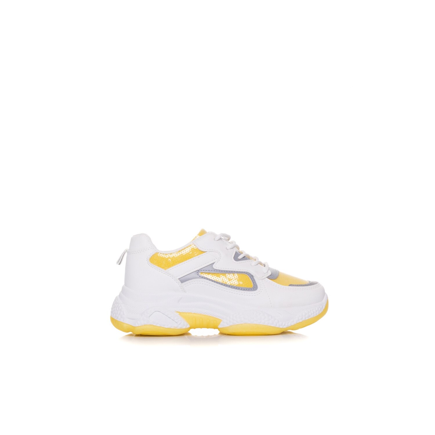 Pantofi sport dama Fredena, Galben