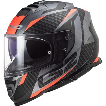 Casca moto, LS2 FF800 Storm, Protectie UV, ABS, Portocale, S (55-56cm) Casca moto, LS2 FF800 Storm, Protectie UV, ABS, Portocale, S (55-56cm)