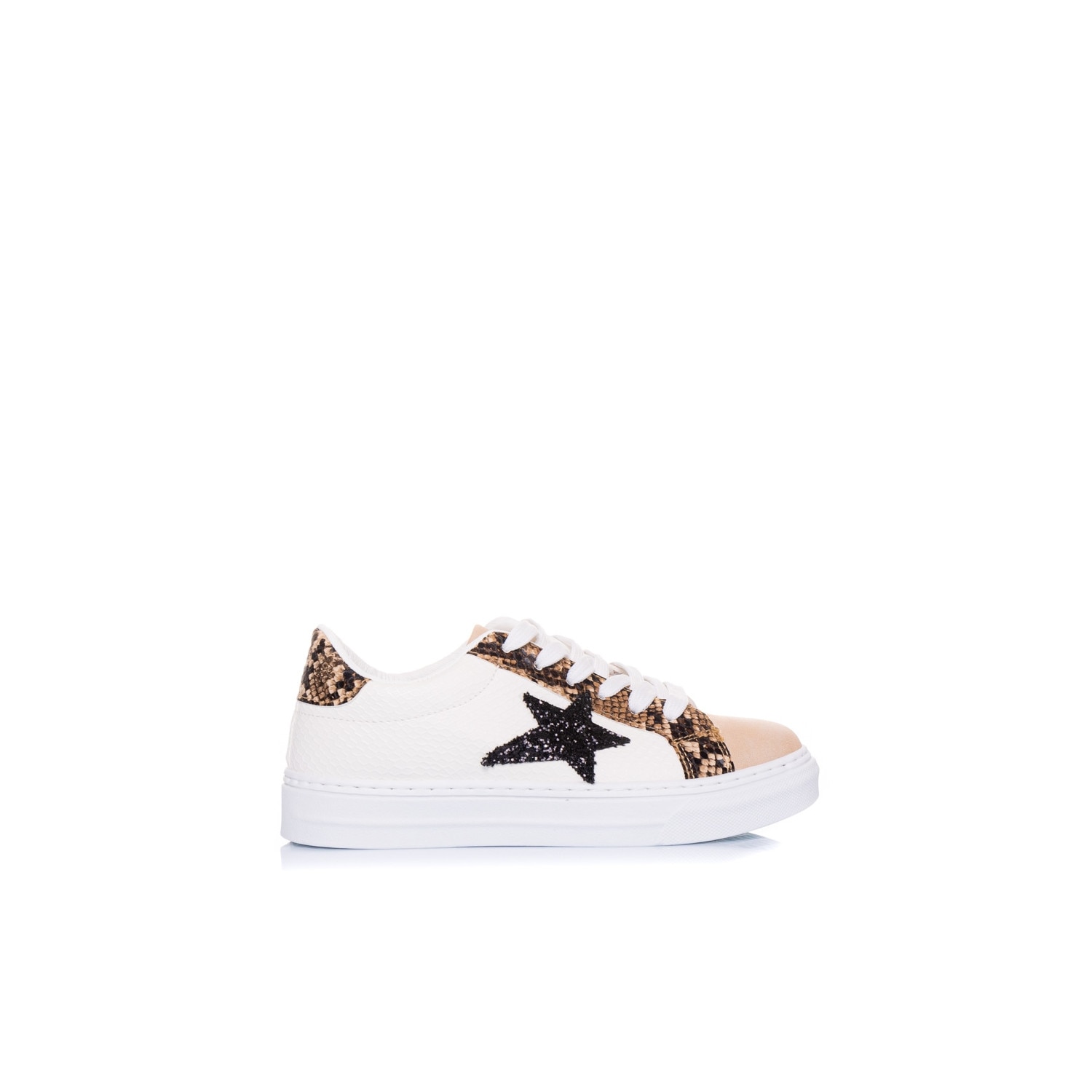 Pantofi sport dama Dermy, Bej