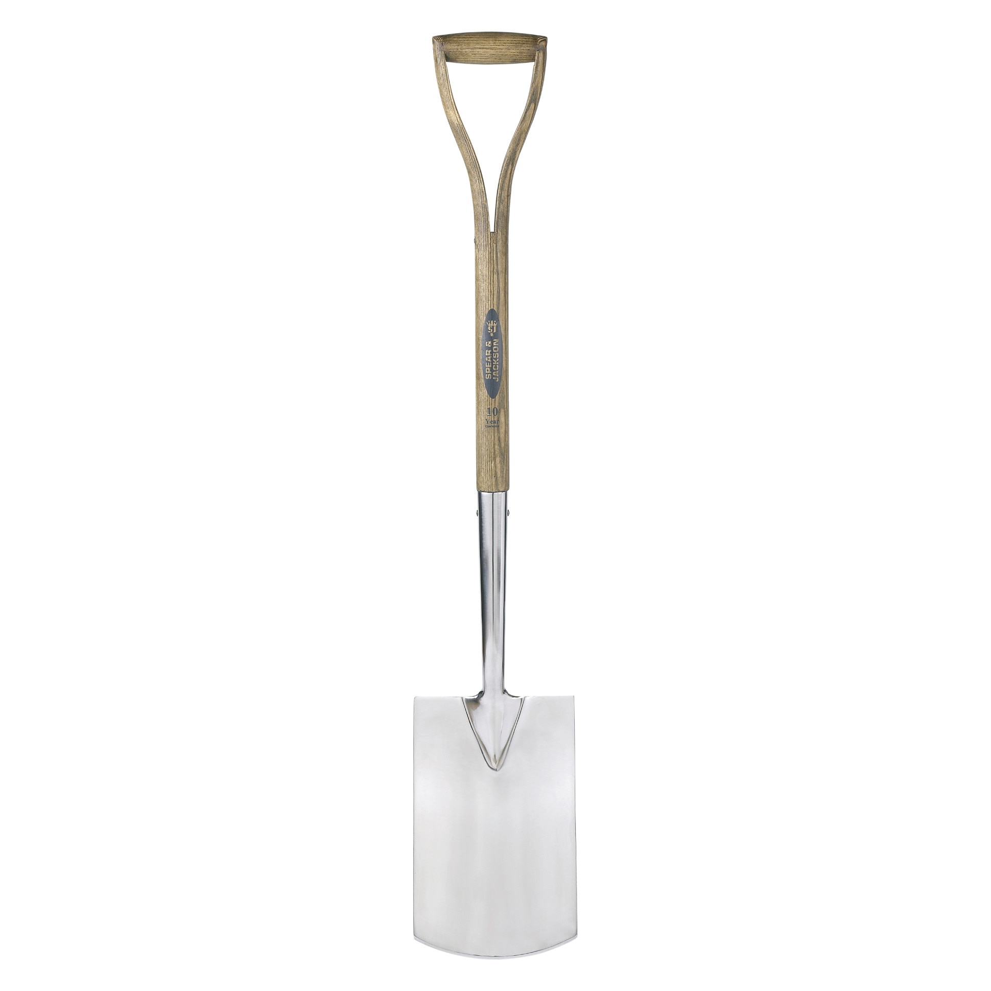 Cazma cu lama inox 290 x 180 mm, coada lemn, maner Y lemn, Spear & Jackson Traditional