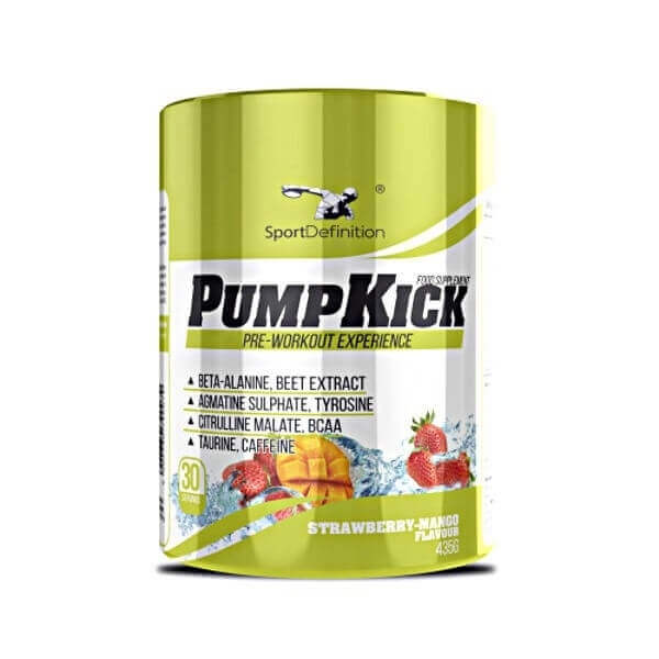 Supliment Sport Definition Pump Kick, Capsuni/Mango, 453g
