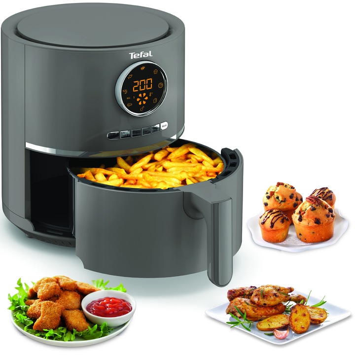 Tefal Ultra Fry Digital 4.2L - Entry-level digital cu 8 programe