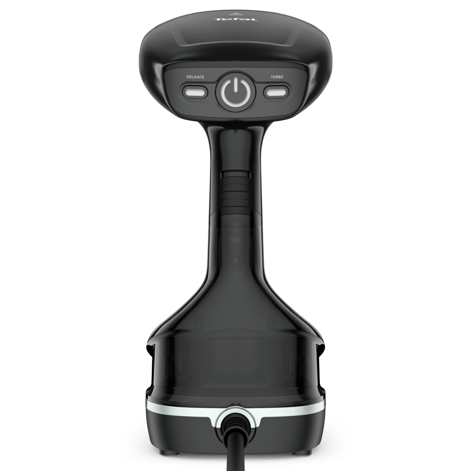 Aparat de calcat vertical cu abur Tefal Access Steam 2 in 1 DT8270E1, 2000 W, jet de abur 90 g/min, abur variabil 30 g/min, functie AUTO OFF, recipient apa detasabil 200 ml, negru