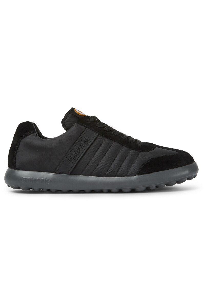 Pantofi sport Pelotas XLF, Camper, Piele naturala, 41, Negru/Gri