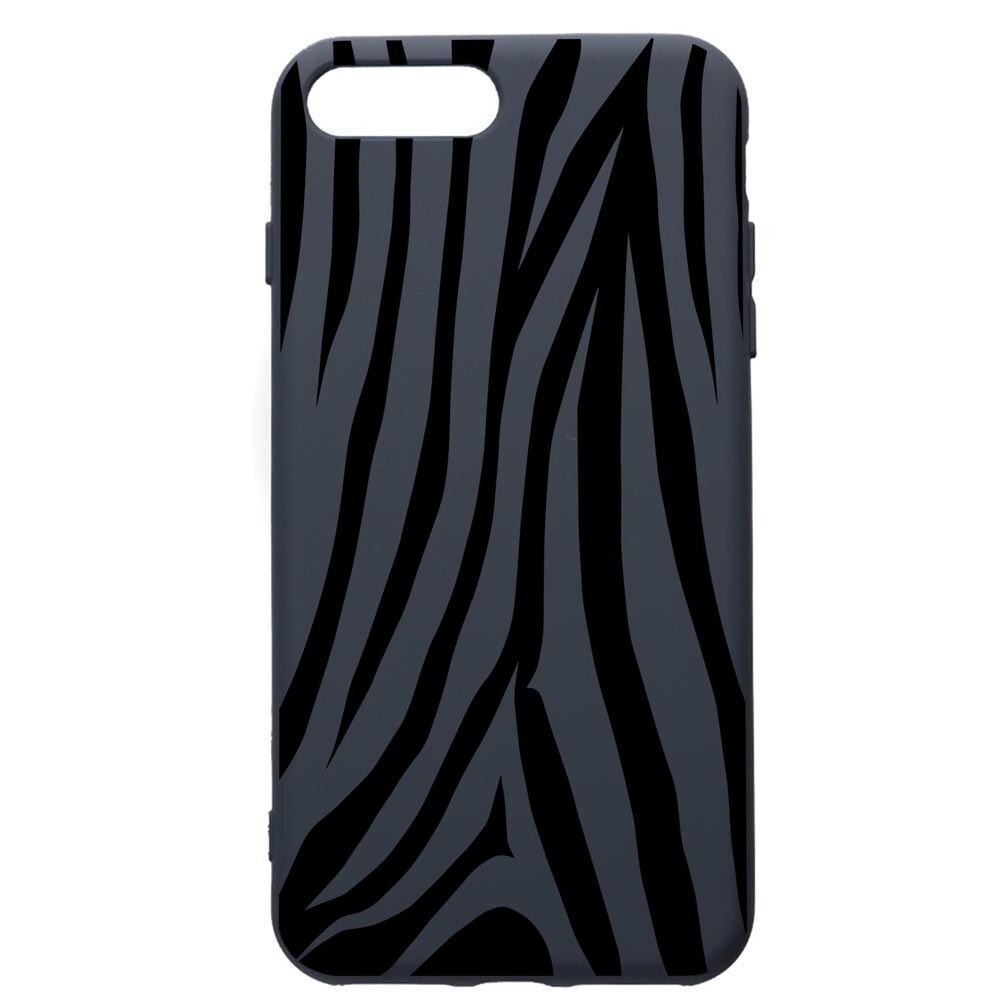 Husa Premium Silicon Compatibila Cu Apple iPhone 8 Plus / iPhone 7 Plus, Zebra, cu interiorul din material textil, protectie camera, Alaskan Blue, PAB785