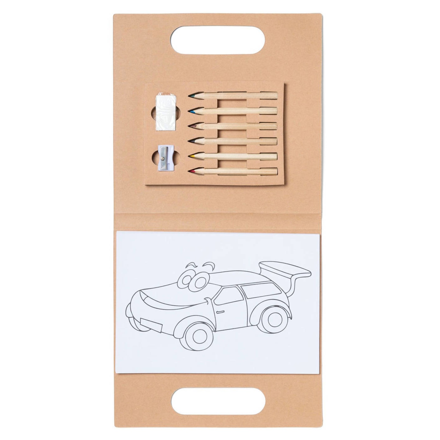 Set creativ copii Alfa Romeo Racing, Model masina