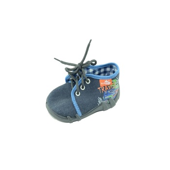 Pantofi din panza pentru baieti Renbut RBTB7, Bleumarin 3135 Pantofi din panza pentru baieti Renbut RBTB7, Bleumarin 3135