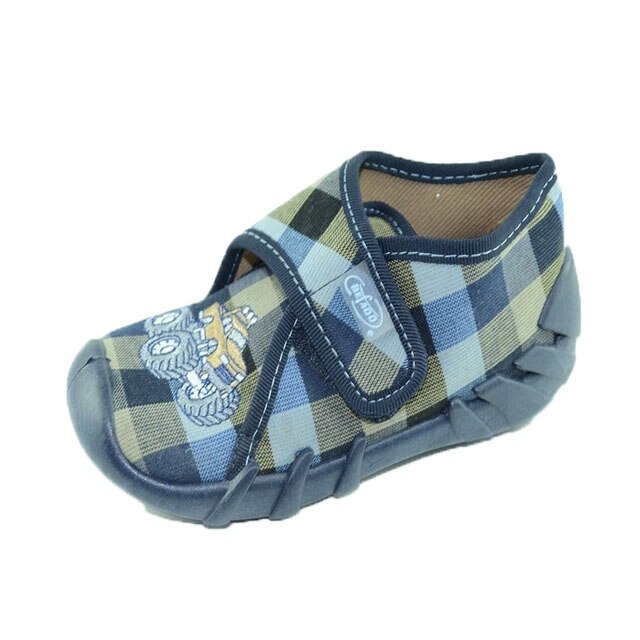 Pantofi din panza pentru baieti BEFADO BFDB1, Bleumarin 25 EU